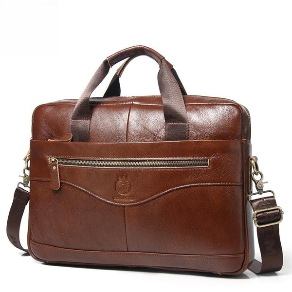 Genuine Leather Briefcases Hard For Men Luxury Handbags Laptop Briefcase Bags