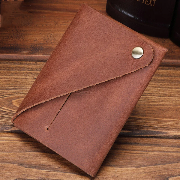 Genuine Leather Coin Purse Card Holder Wallet