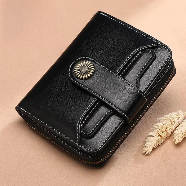 High Quality Women Wallet Genuine Leather Coin Pocket Purse Card Holder Ladies Women's Gift