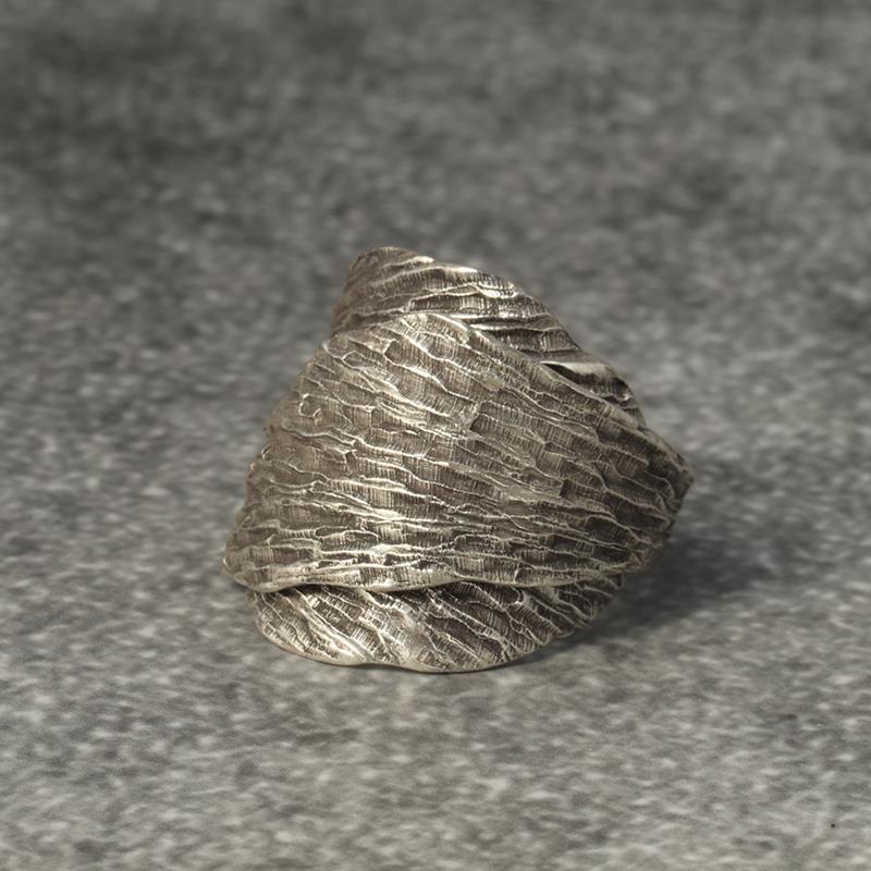 new original non-inlaid leaf opening adjustable ring