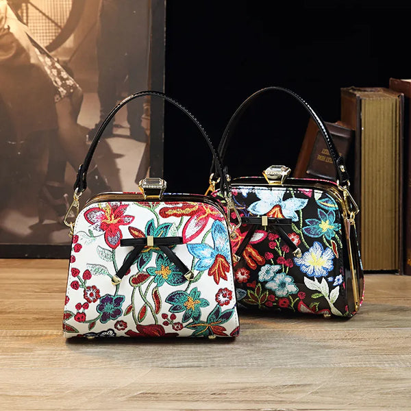 Fashion New Chinoiserie Style Women's Handbag Messenger Bag