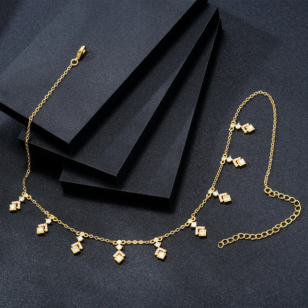 New Trendy Sweet Cute Chains Necklace Jewelry for Women Girl