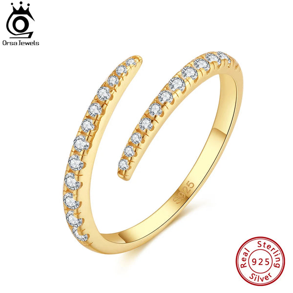 Open Circle Stackable Rings for Women