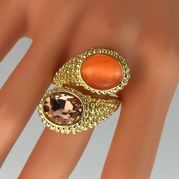 Dubai Jewelry Fashion Ring for Women Stone Rings Gift