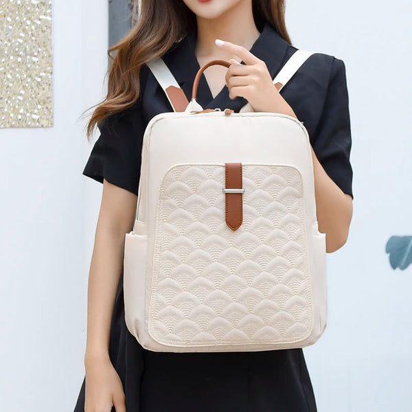 Fashion Women Backpack Designer Fashion Nylon Cloth School Bags