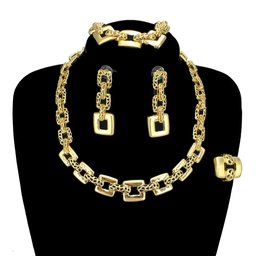 Classic  Dubai Jewelry Sets Elegent Necklace for Women