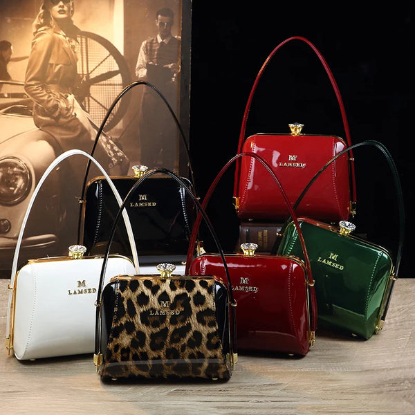 Diamond Opening Design Temperament Women's Fashion Bag Mini Handbag