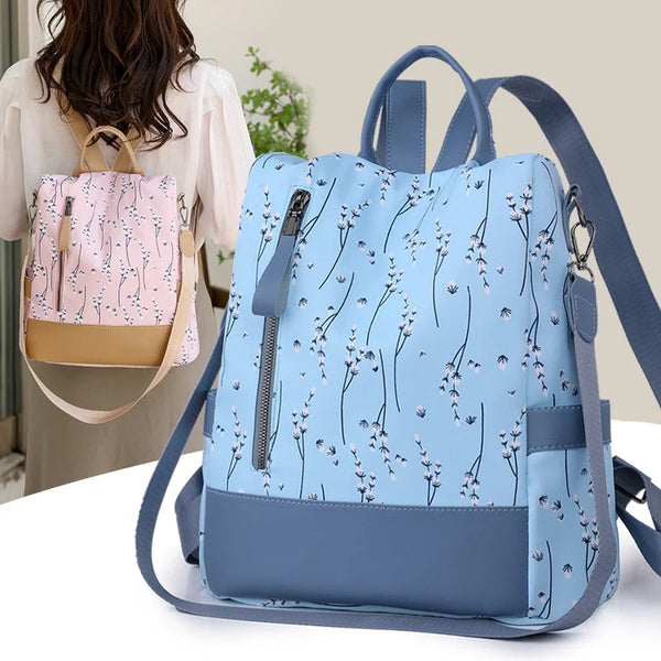 Waterproof Oxford Women Backpack Anti-theft Backpacks Shoulder Bags for Teenager Girls