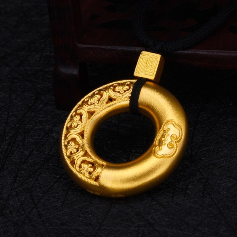 culture Ping'an buckle pendant