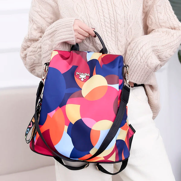 Fashion Backpack Women Oxford Cloth Shoulder Bags School Bags