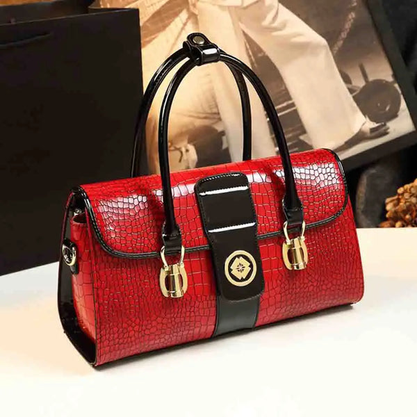 Fashionable Women Shoulder Boston Bag