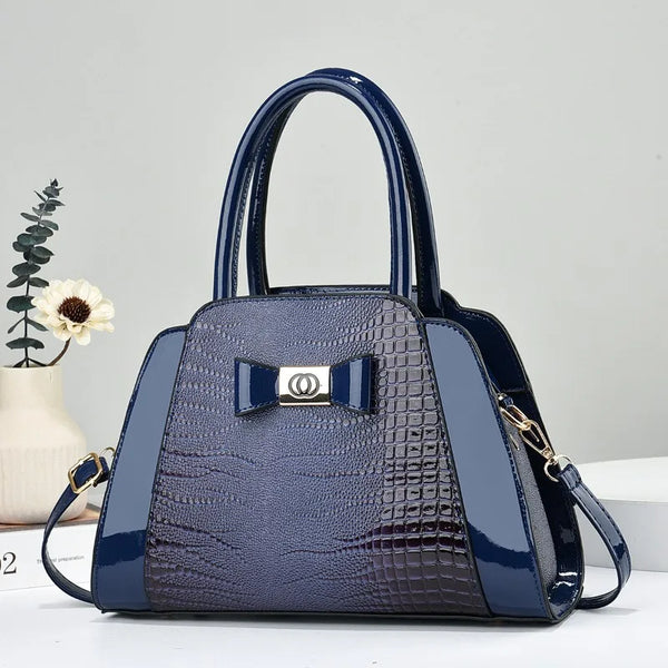 Designer Luxury  Crocodile Pattern Handbags for Women  Decoration Popular Shoulder Bag