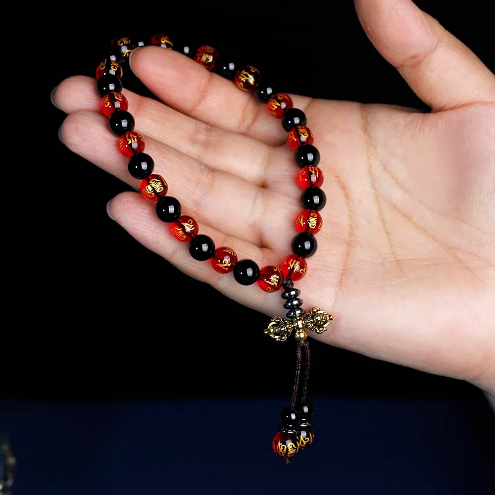 Islamic Muslim Tasbih 33 Bead Bracelet Mantra,Tasty Blessing Rosary praying for blessings