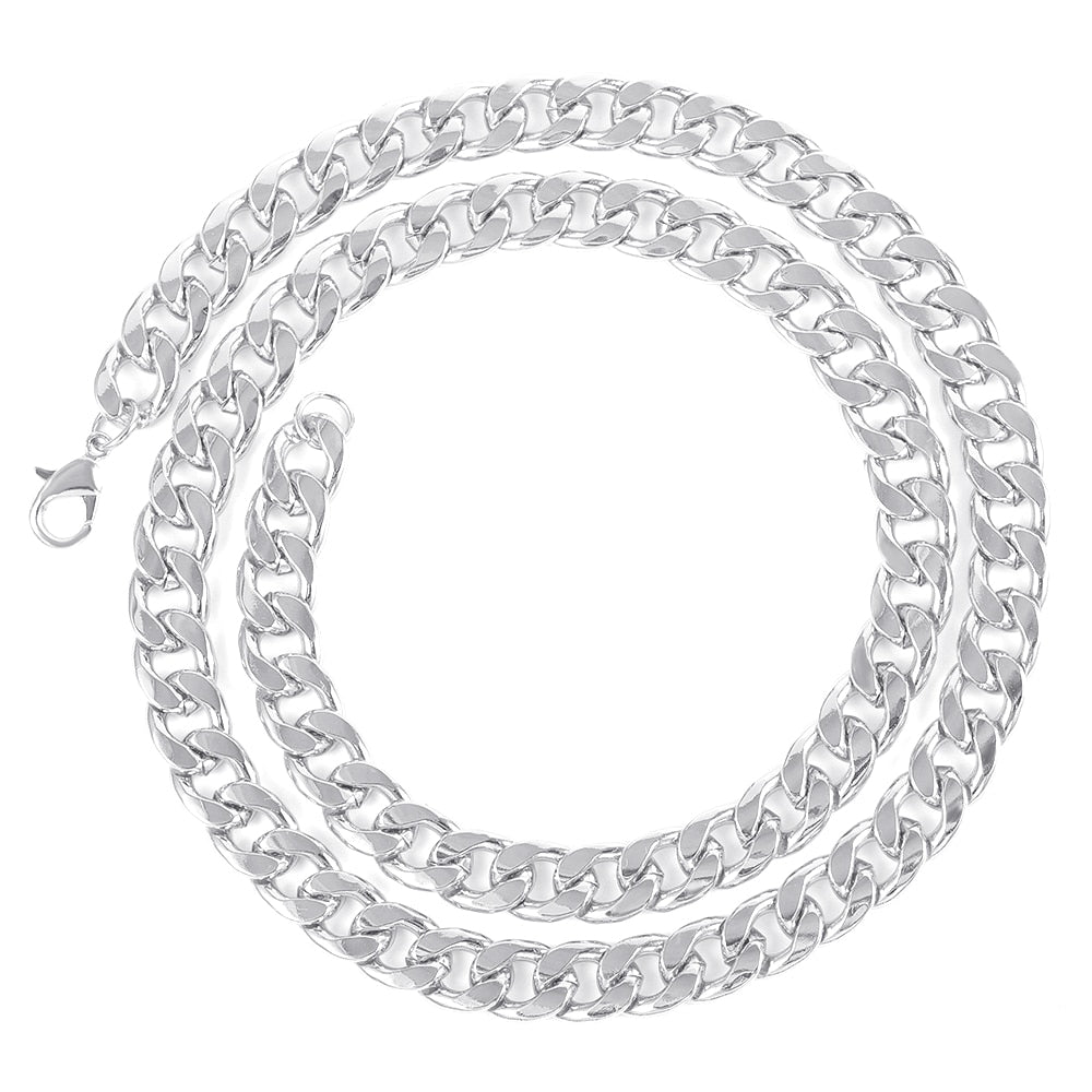 Prong 16mm Cuban Chain Necklaces