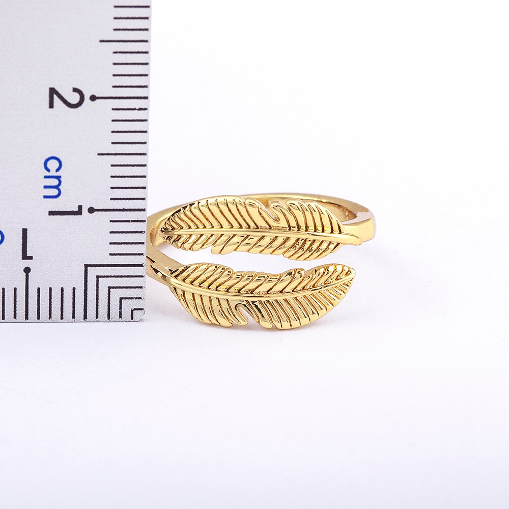 New Gothic Gold Color Adjustable Ring