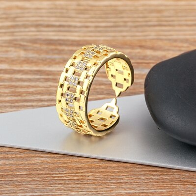 Luxury Wide Rings for Women