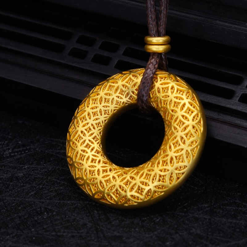 culture Ping'an buckle pendant