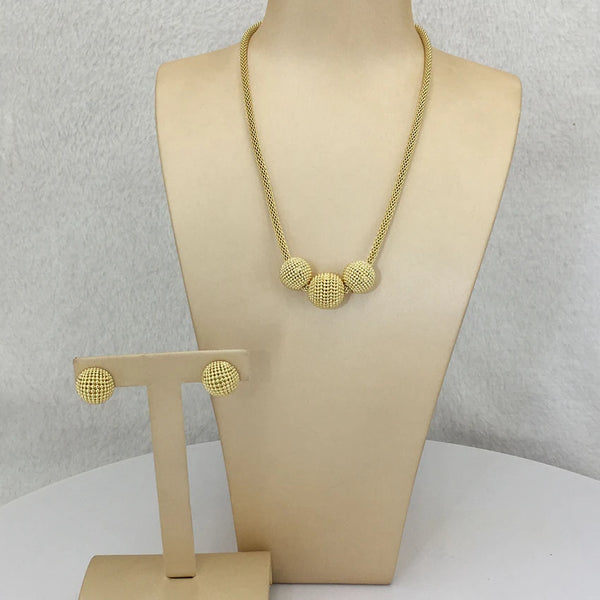 Simple Jewelry Sets Balls Jewelry For Women