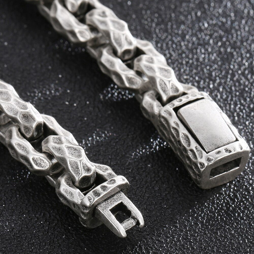 Matter Stainless Steel Link Chain Man Bracelet for Men