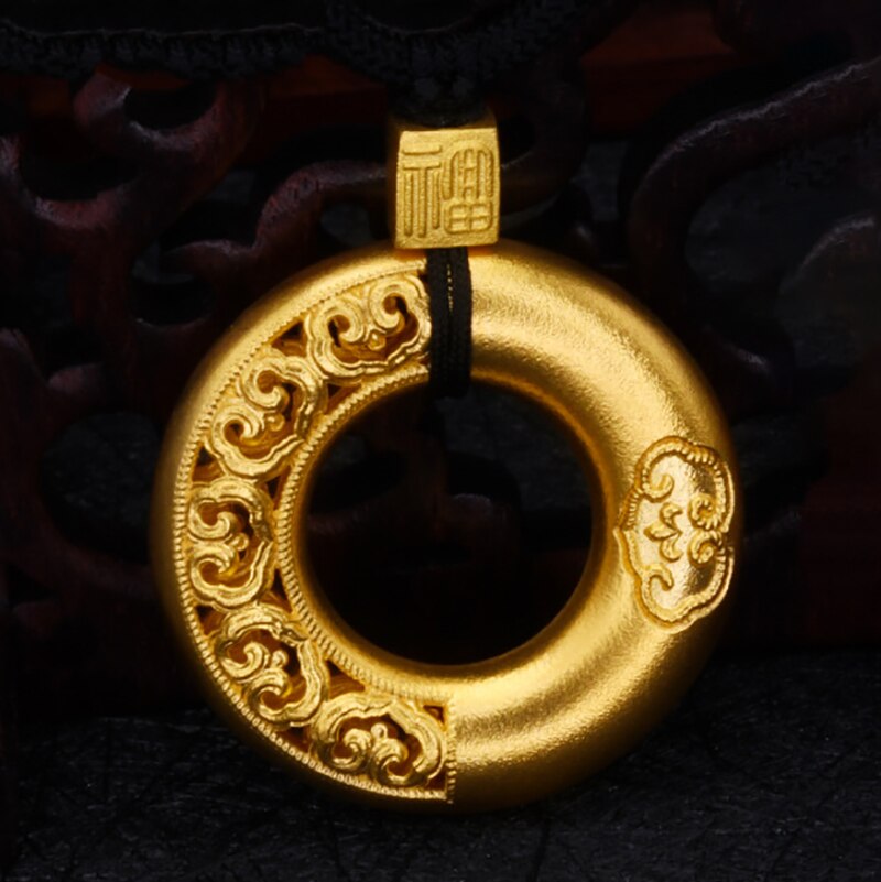 culture Ping'an buckle pendant