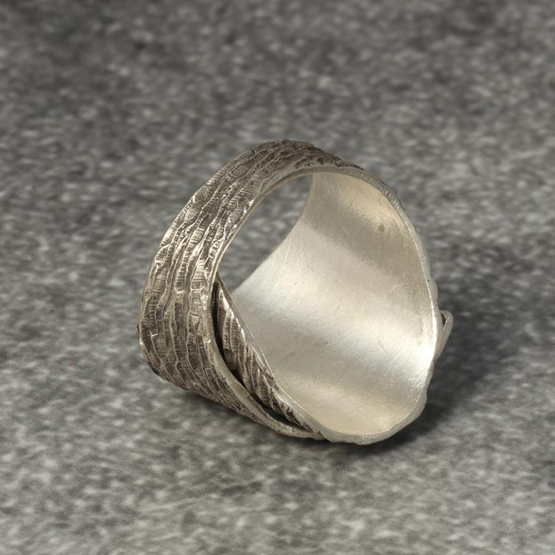 new original non-inlaid leaf opening adjustable ring