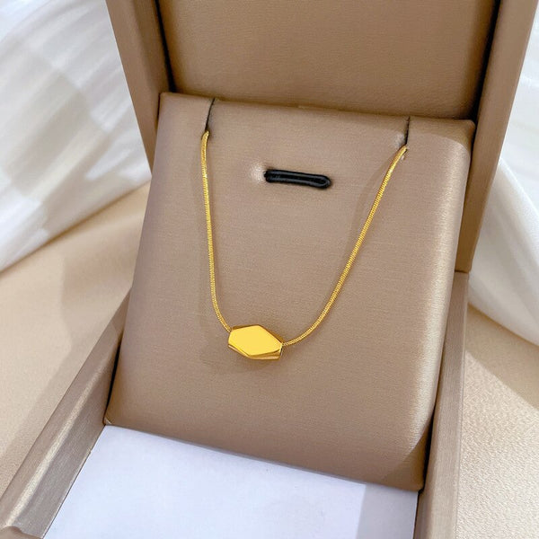 Irregular Geometric Pendant Necklace For Women