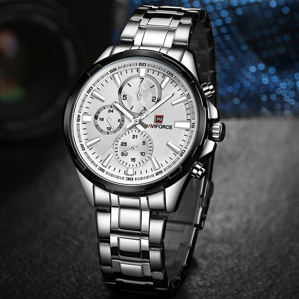 Casual Fashion NAVIFORCE Men Quartz Watch