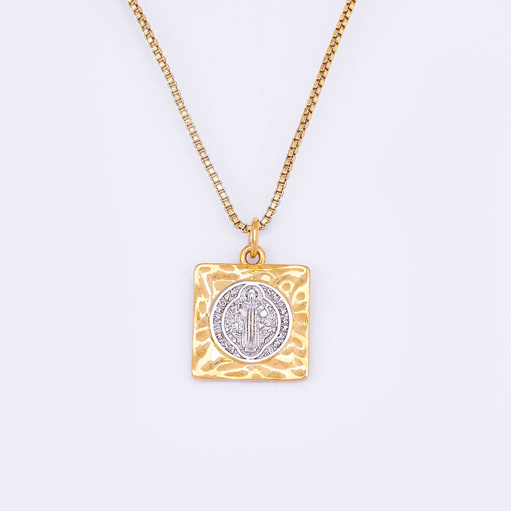 Virgin Mary Pendant Necklace for Women