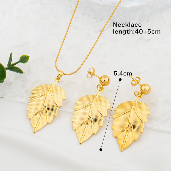 Luxury Necklace Earrings Fashion Pendant Jewelry