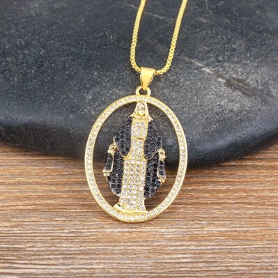 Virgin Mary Pendant Necklace Gift