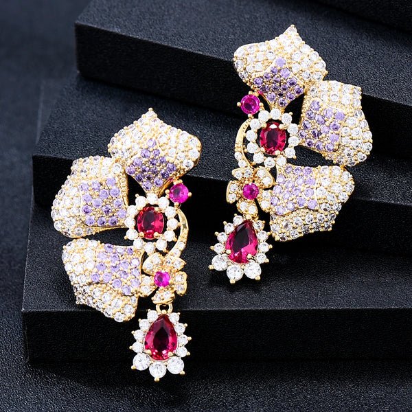 Earrings Sweet Luxury Trendy Big Earrings Bohemia Long Pendant Earring Women