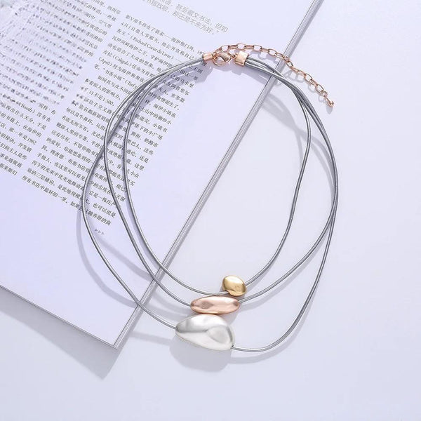 Vintage Chokers Necklace Chains Korean Fashion Layers Statement Pendants