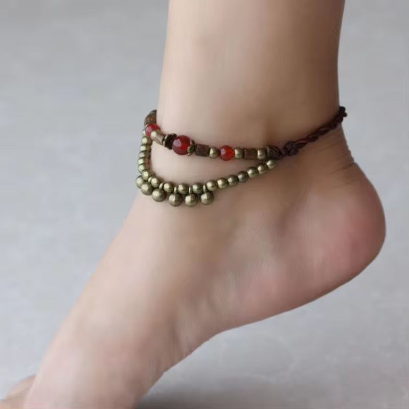 4 COLORS Original Design chalcedony anklets chains