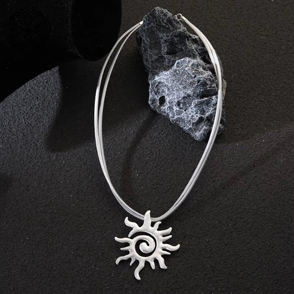 New Fashion Necklace Silver Color Neck Choker Pendant