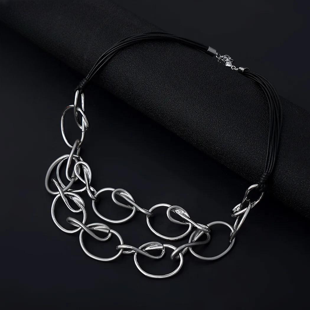 New in Fashion Chokers Collare Necklace Goth Jewelry for Women