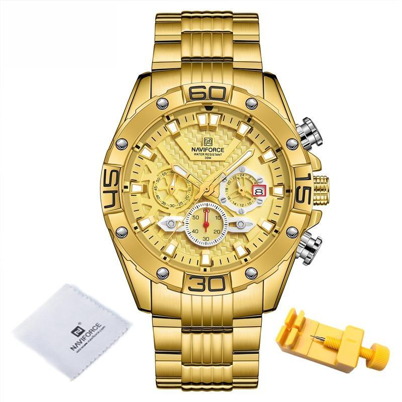 New Men's Watches Military Analog Chronograph Sport Waterproof Wrist watch