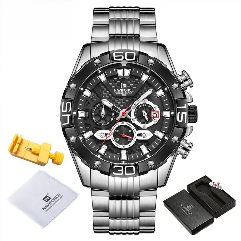 New Men's Watches Military Analog Chronograph Sport Waterproof Wrist watch