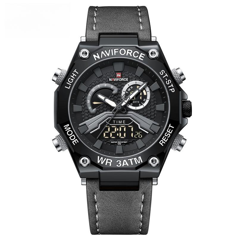 Fashion Men Watches Military Casual Chronograph Male Waterproof Quartz Wristwatch