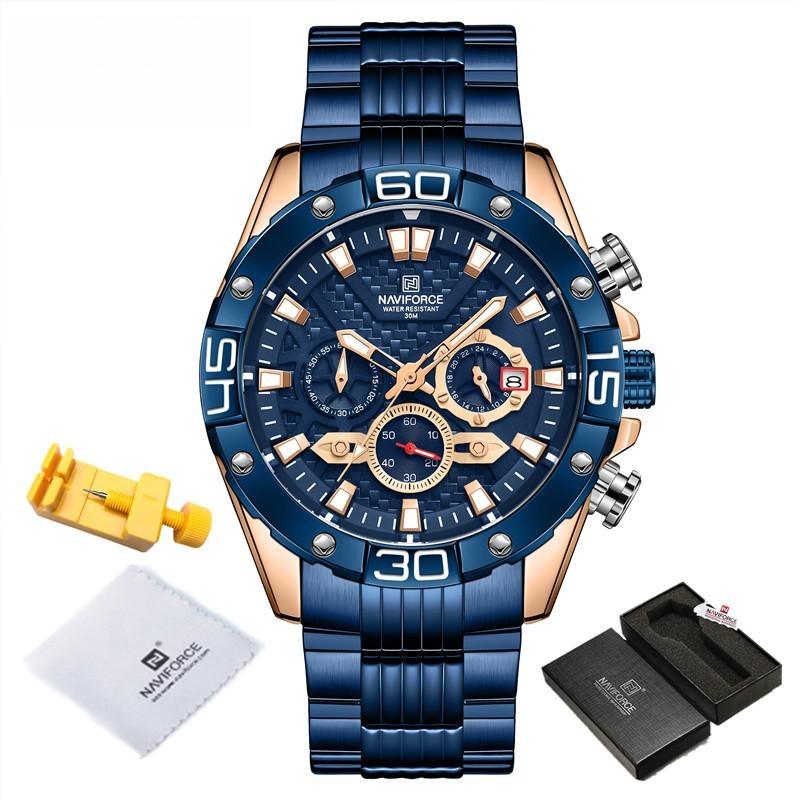 New Men's Watches Military Analog Chronograph Sport Waterproof Wrist watch