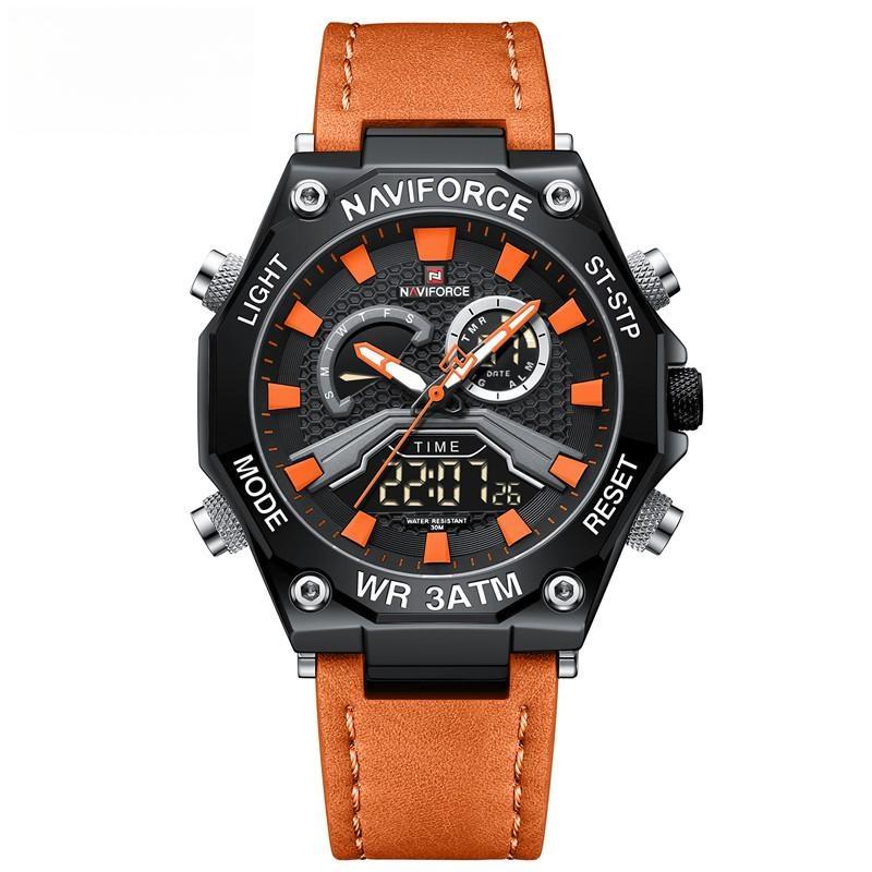 Fashion Men Watches Military Casual Chronograph Male Waterproof Quartz Wristwatch