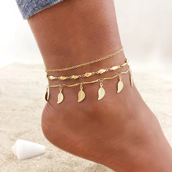 Stainless Steel Women Chain Anklet