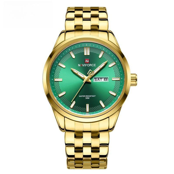 Luxury Watch for Men Waterproof Quartz Wristwatches Stainless Steel Strap Business Casual Clock