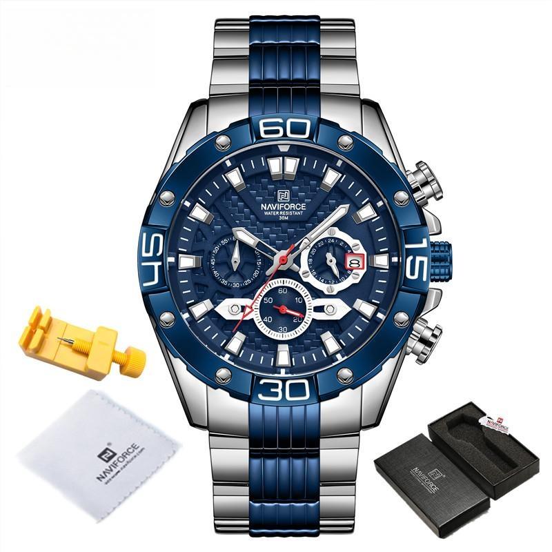 New Men's Watches Military Analog Chronograph Sport Waterproof Wrist watch