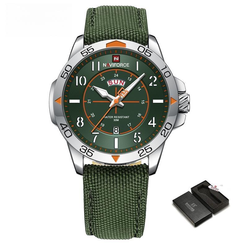 Original Design Watches for Men Luxury Fashion Waterproof Nylon Strap Male Quartz Wristwatch