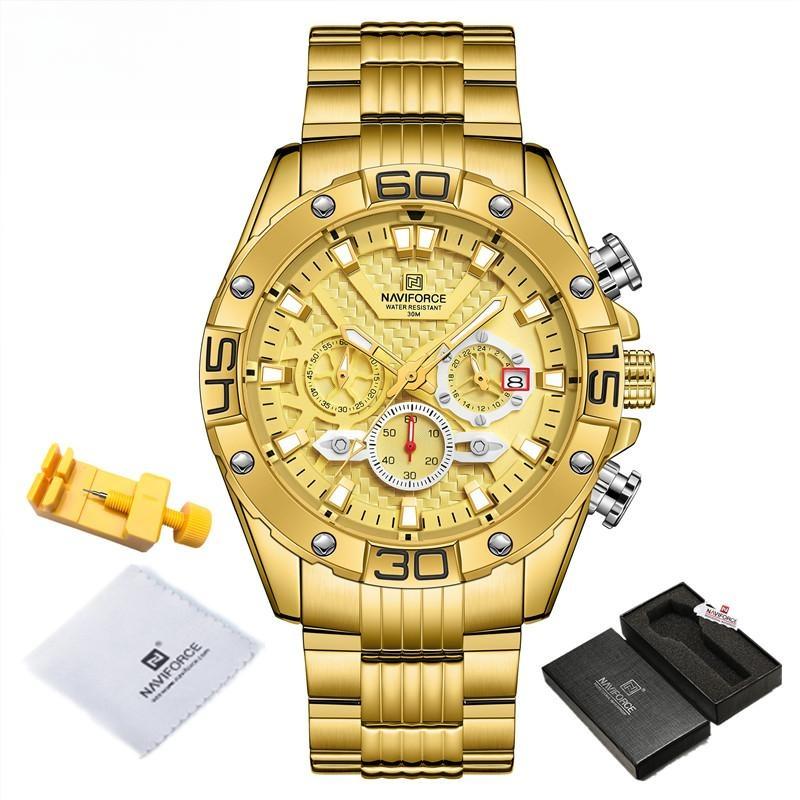 New Men's Watches Military Analog Chronograph Sport Waterproof Wrist watch