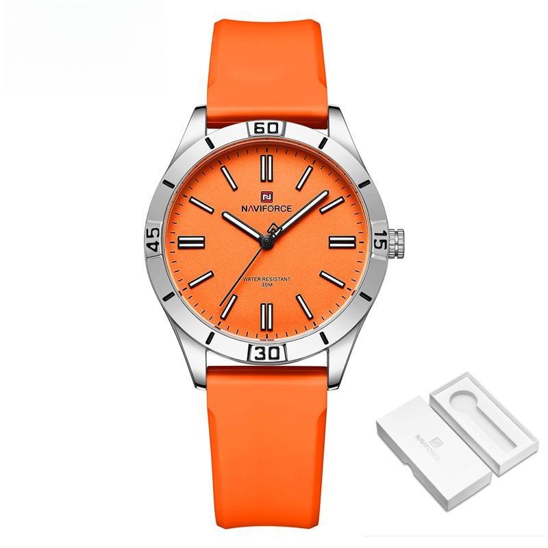 Ladies Wristwatches Fashion TPU Strap Dress Women's Watches