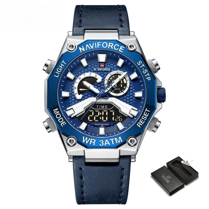 Fashion Men Watches Military Casual Chronograph Male Waterproof Quartz Wristwatch