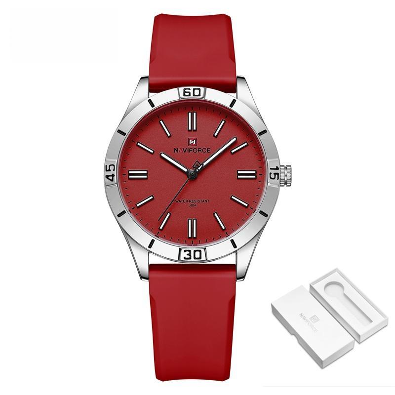 Ladies Wristwatches Fashion TPU Strap Dress Women's Watches