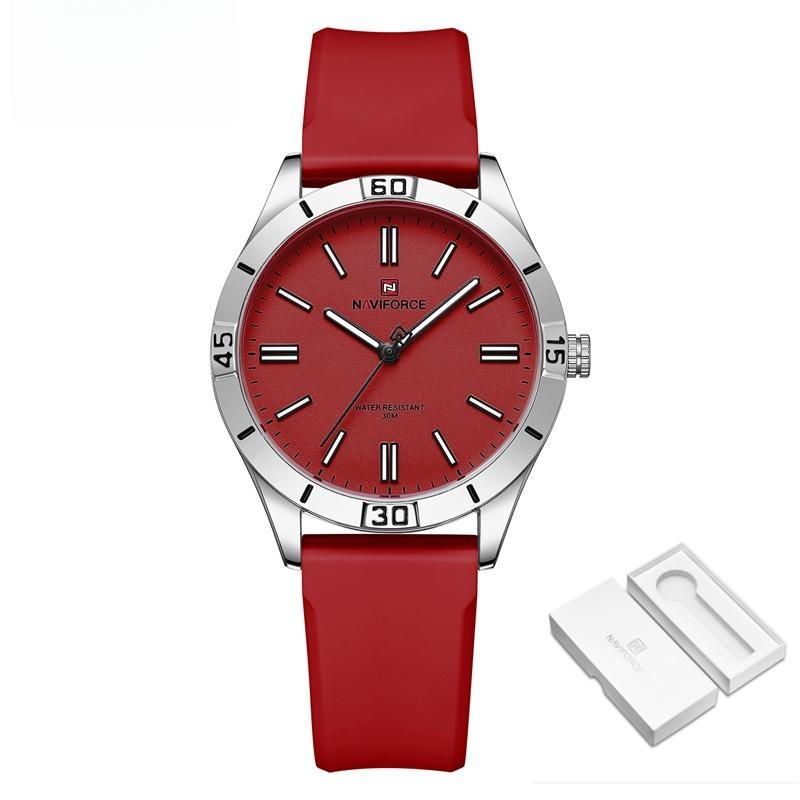 Women Wristwatches Silicone Strap Female Fashion Simple Quartz Watch