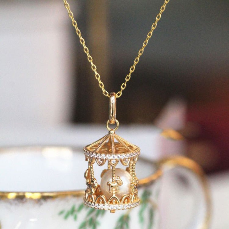 Original new merry-go-round pendant